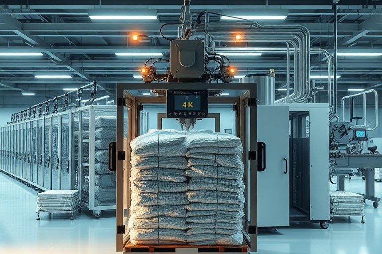 自動碼垛機器人工作原理是什么樣的效率提升更高