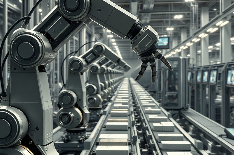 上海工廠如何利用立柱碼垛機器人提高倉儲效率