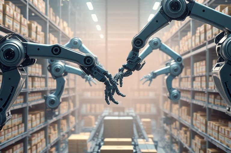 上海智能碼頭：碼垛堆垛機器人提升物流效率