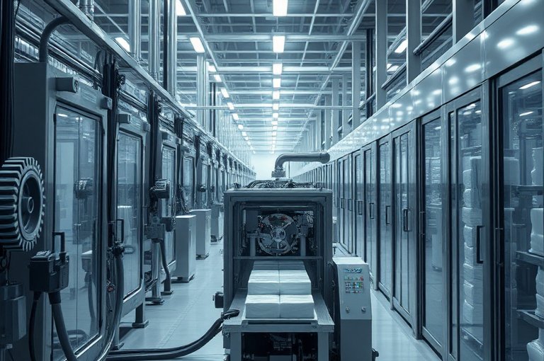 全自動碼垛包裝線提高生產效率