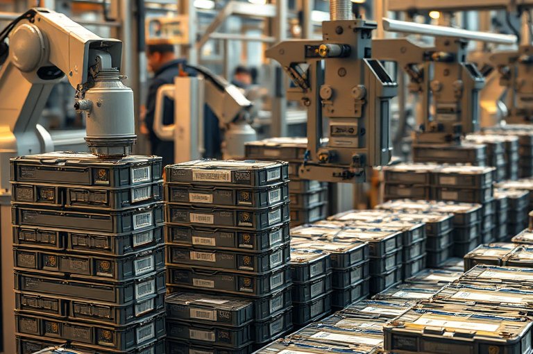 自動碼垛包裝上下料輸送貼標集成方案