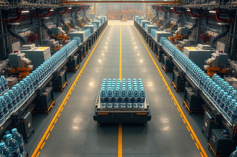 全自動(dòng)礦泉水灌裝生產(chǎn)線(xiàn)