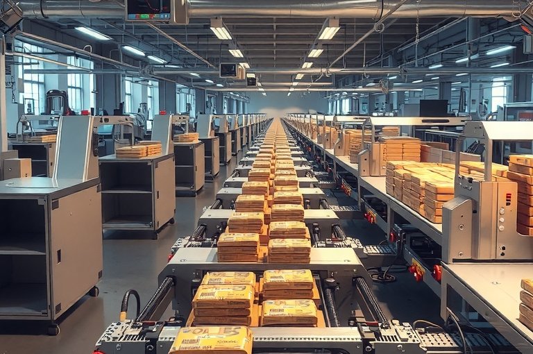 食品氣調(diào)包裝設備在自動碼垛線中如何實現(xiàn)高效協(xié)作